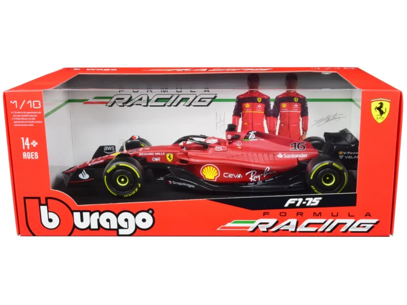 Ferrari SF-24 No. 16 1:43 Bburago licensed Formula 1 diecast scale model car