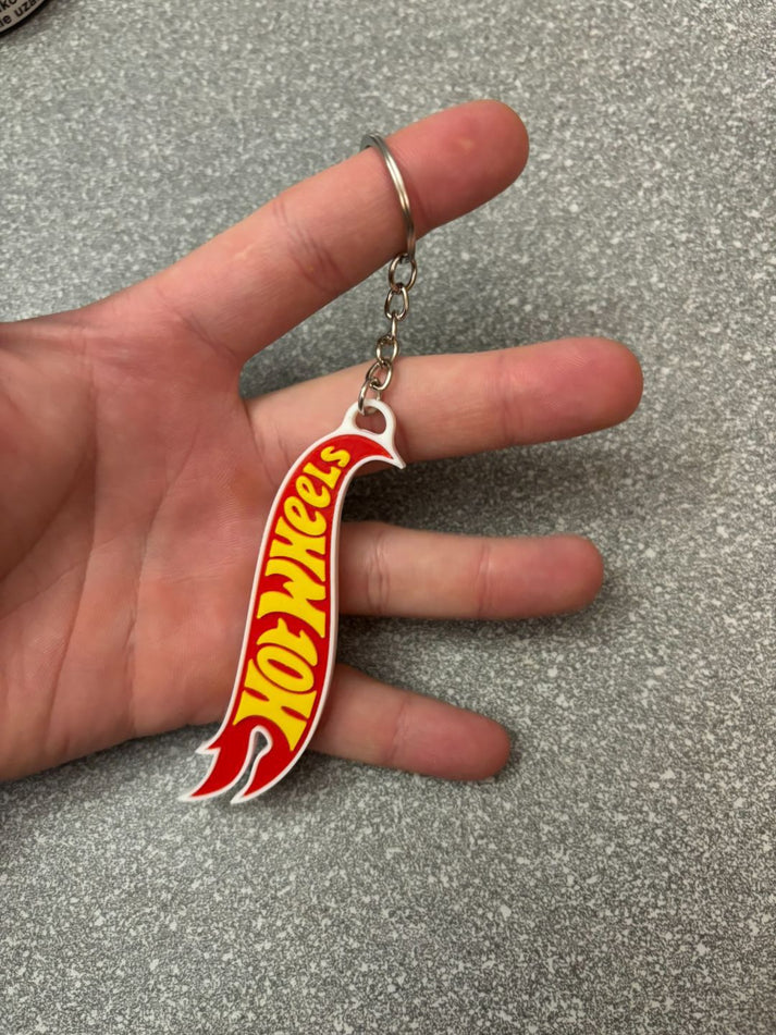 Hot Wheels Keychain