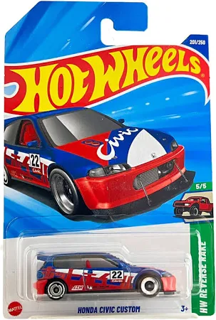 Hot Wheels Honda Civic Custom: Race Vibe